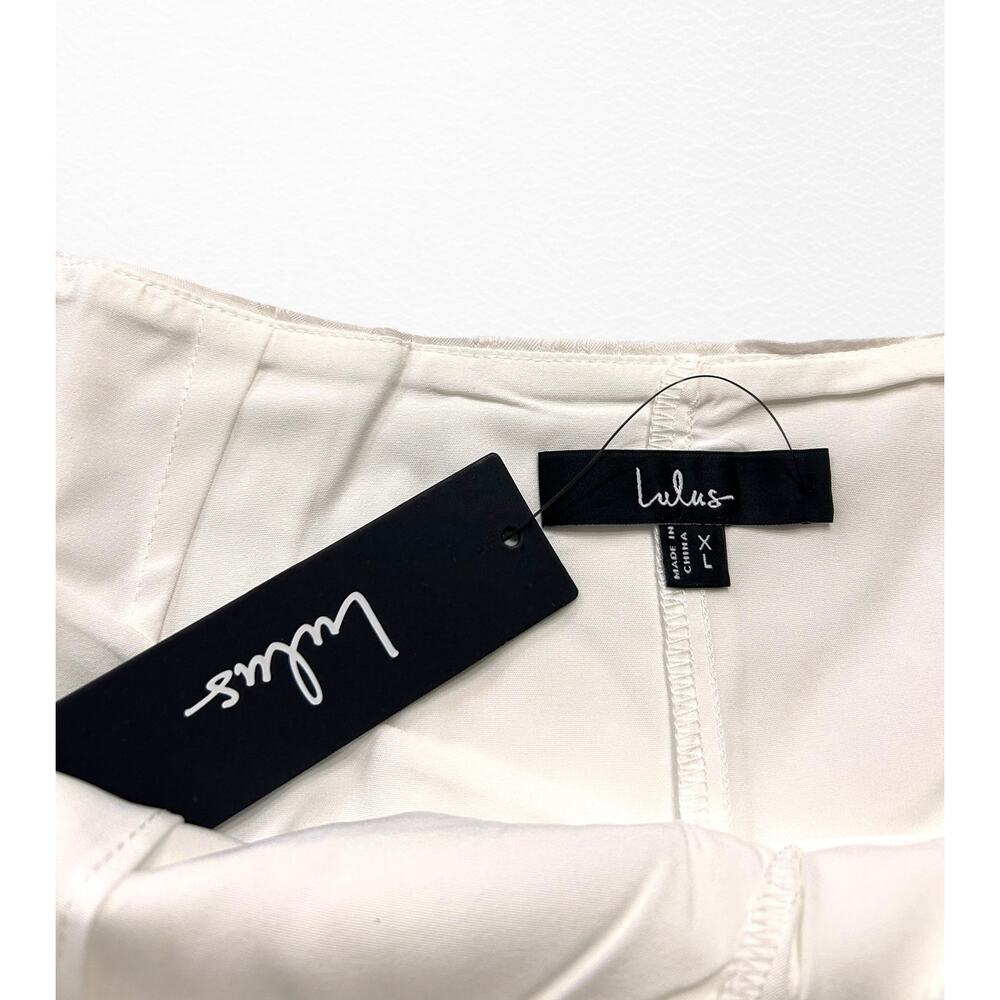 NWT Lulu’s Cilla Textured Bubble Hem Skort, Size XL - Picture 5 of 12